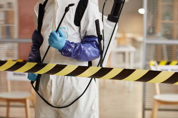 Professional Blood Cleanup technician working in Oak Grove, OR